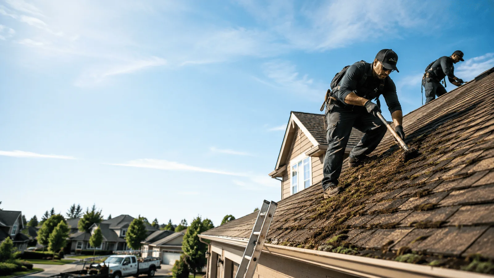 Roof Moss Removal in North Prairie, WI near me